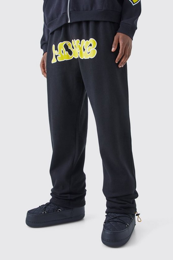 Oversize Jogginghose mit Homme Detail