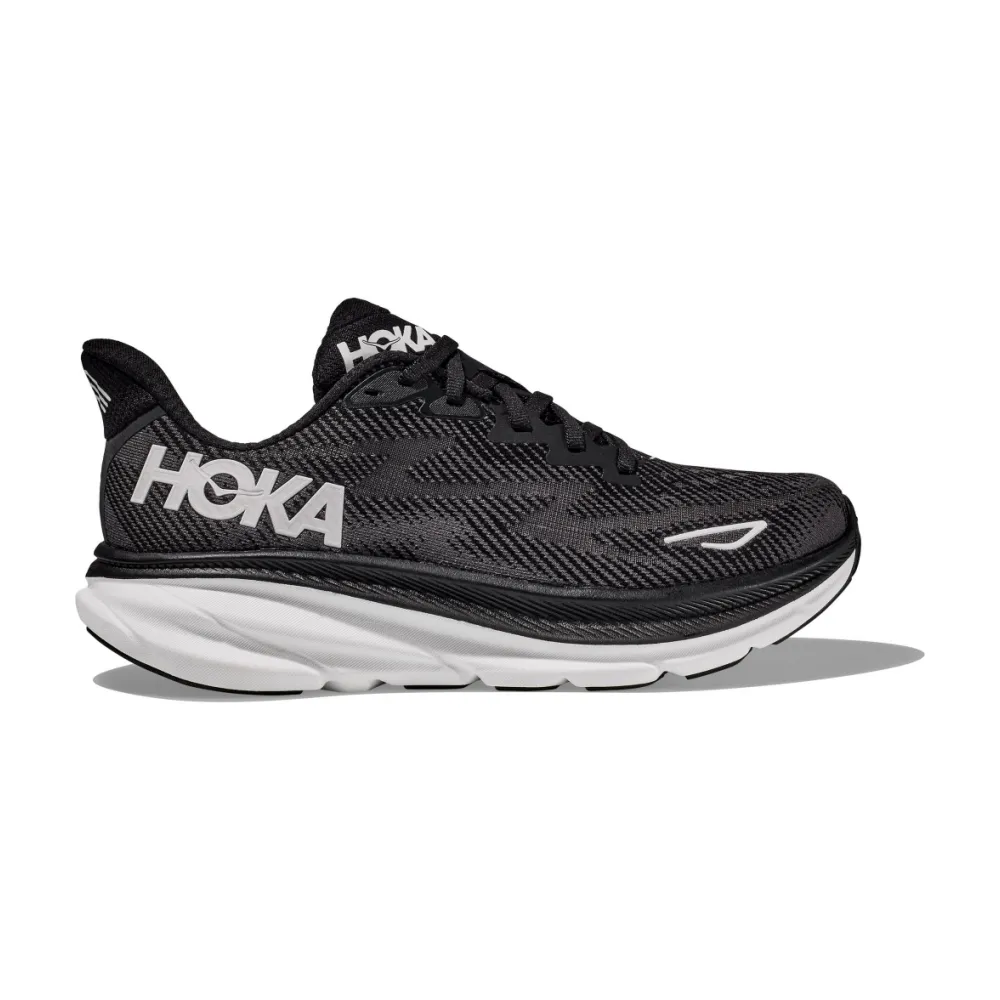 Hoka Clifton 9 1127896-BWHT / schwarz