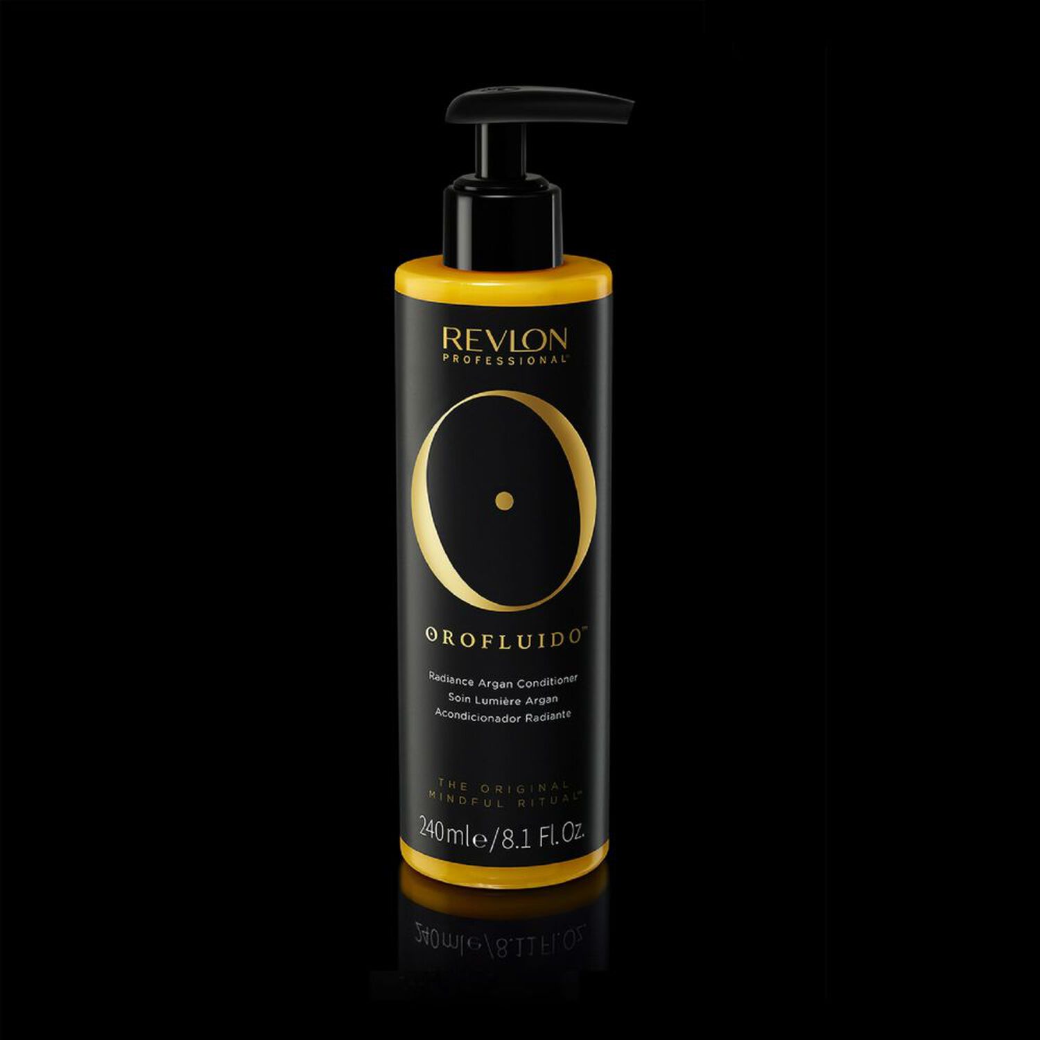 revlon professional Après - Shampooing OROFLUIDO™ Soin Lumière Argan - Cheveux Secs - 240 ml