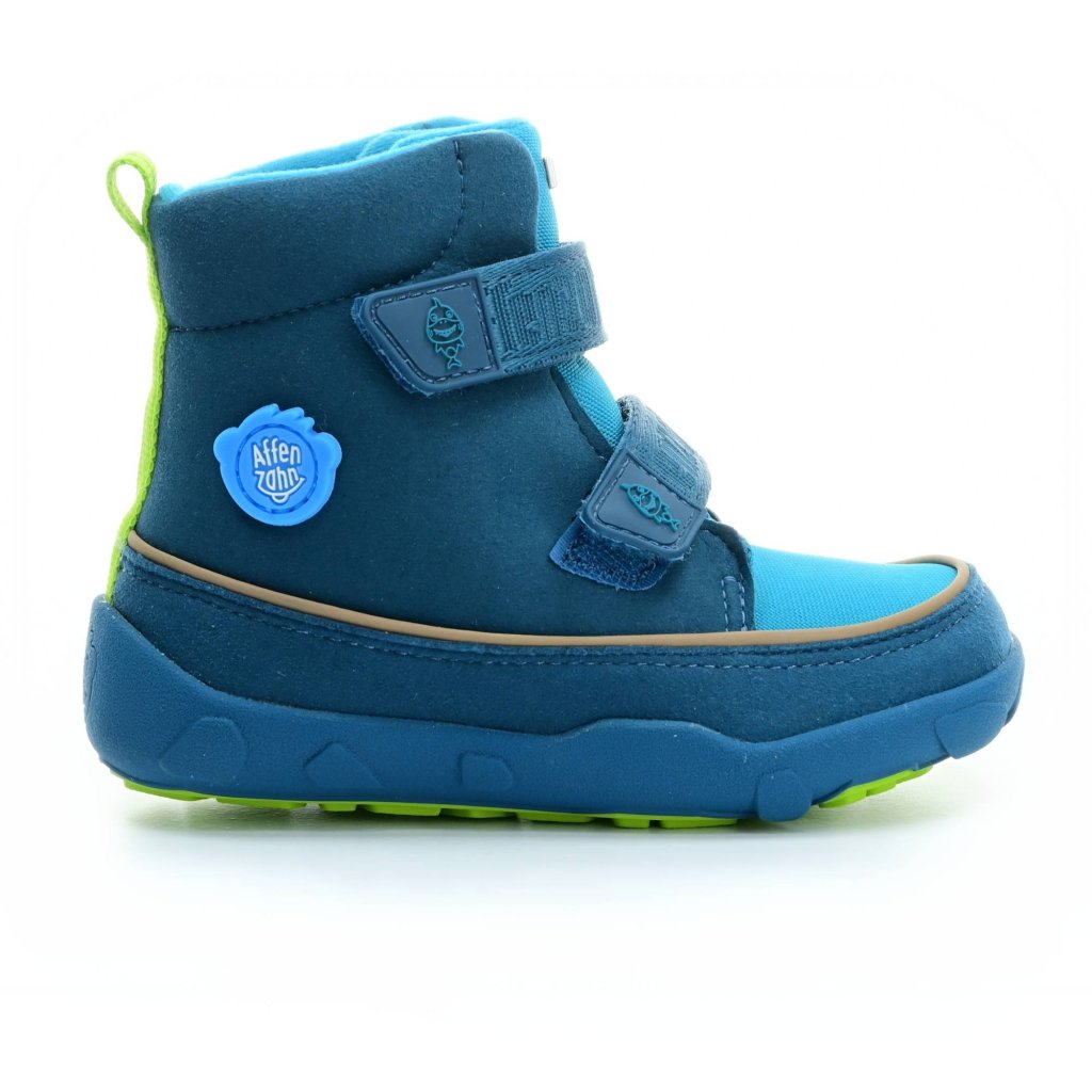 Affenzahn Winterstiefel Vegan Comfy Hai  mit Membran Klett