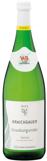 2022 Grauburgunder Kraichgauer trocken 1,0 L - Winzer von Baden