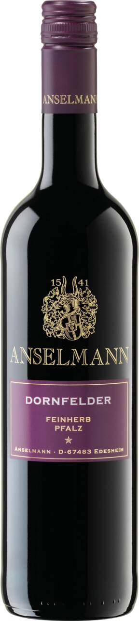 Weingut Anselmann Anselmann Dornfelder feinherb 2022