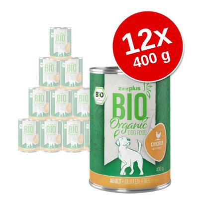 Sparpaket zooplus Bio Adult 12 x 400 g