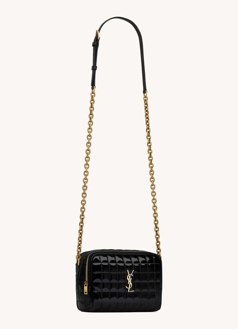 Saint Laurent Cassandre Matelassé Carré Mini Camera crossbody laukku logolla