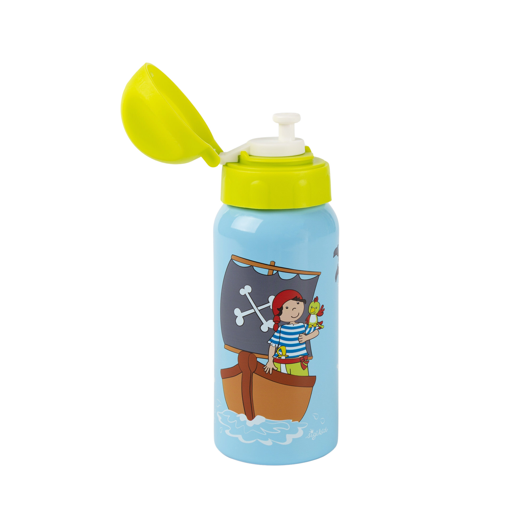 Kinder Edelstahl-Trinkflasche Pirat Sammy Samoa