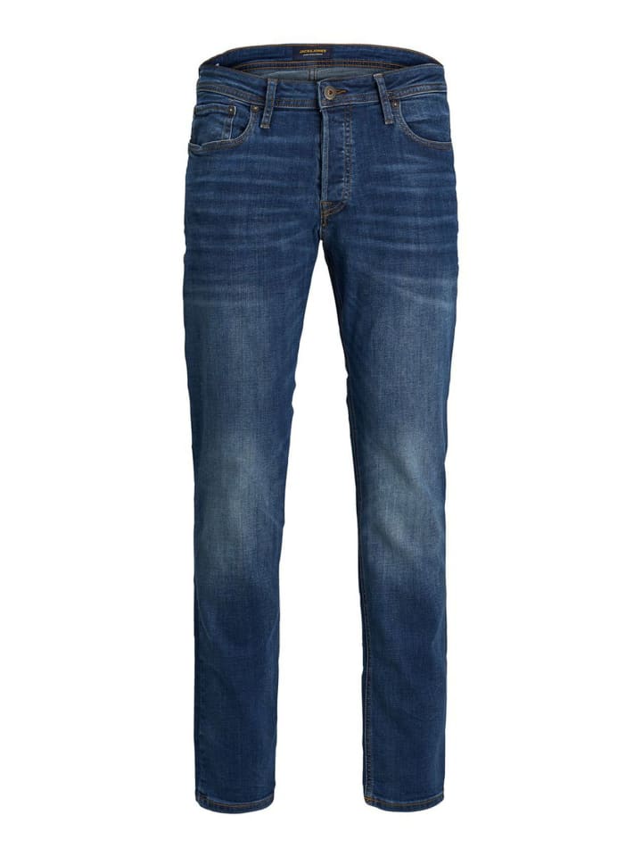 Jack & Jones Jeans TIM Straight Legs Flat Front TIM ORIGINAL in Dunkelblau-2 günstig kaufen