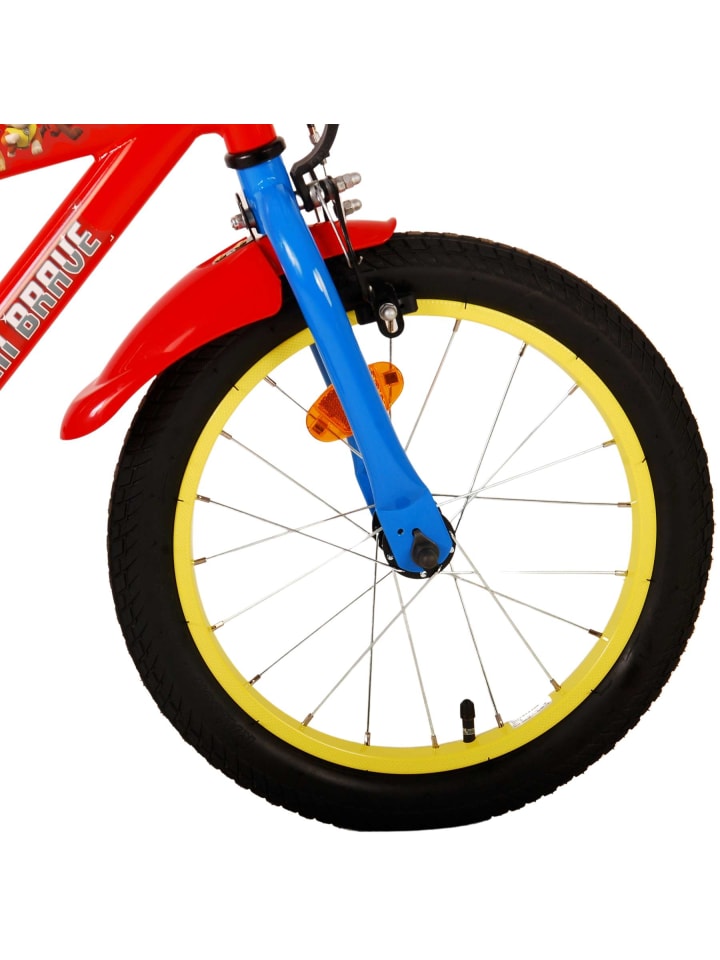 Volare Kinderfahrrad Paw Patrol Fahrrad für Jungen 16 Zoll Kinderrad Rot Blau 4 Jahre günstig kaufen onesize