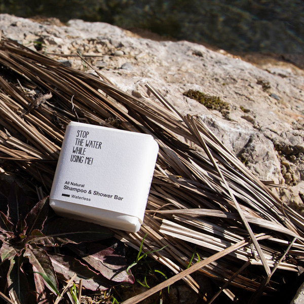 WATERLESS SHAMPOO &  SHOWER BAR - Outdoor Seife