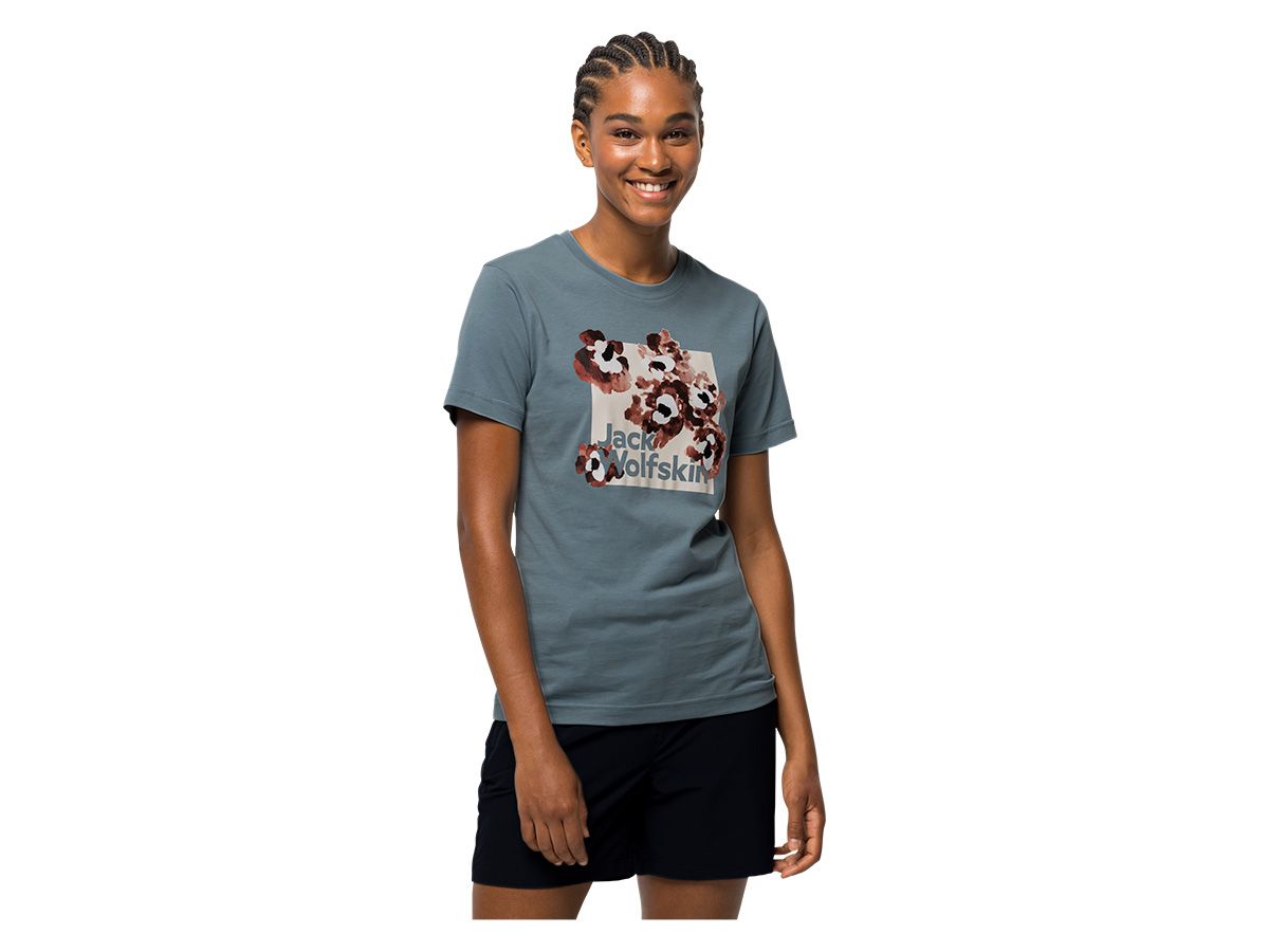 Jack Wolfskin Florell Box Citadel Damen T-shirt