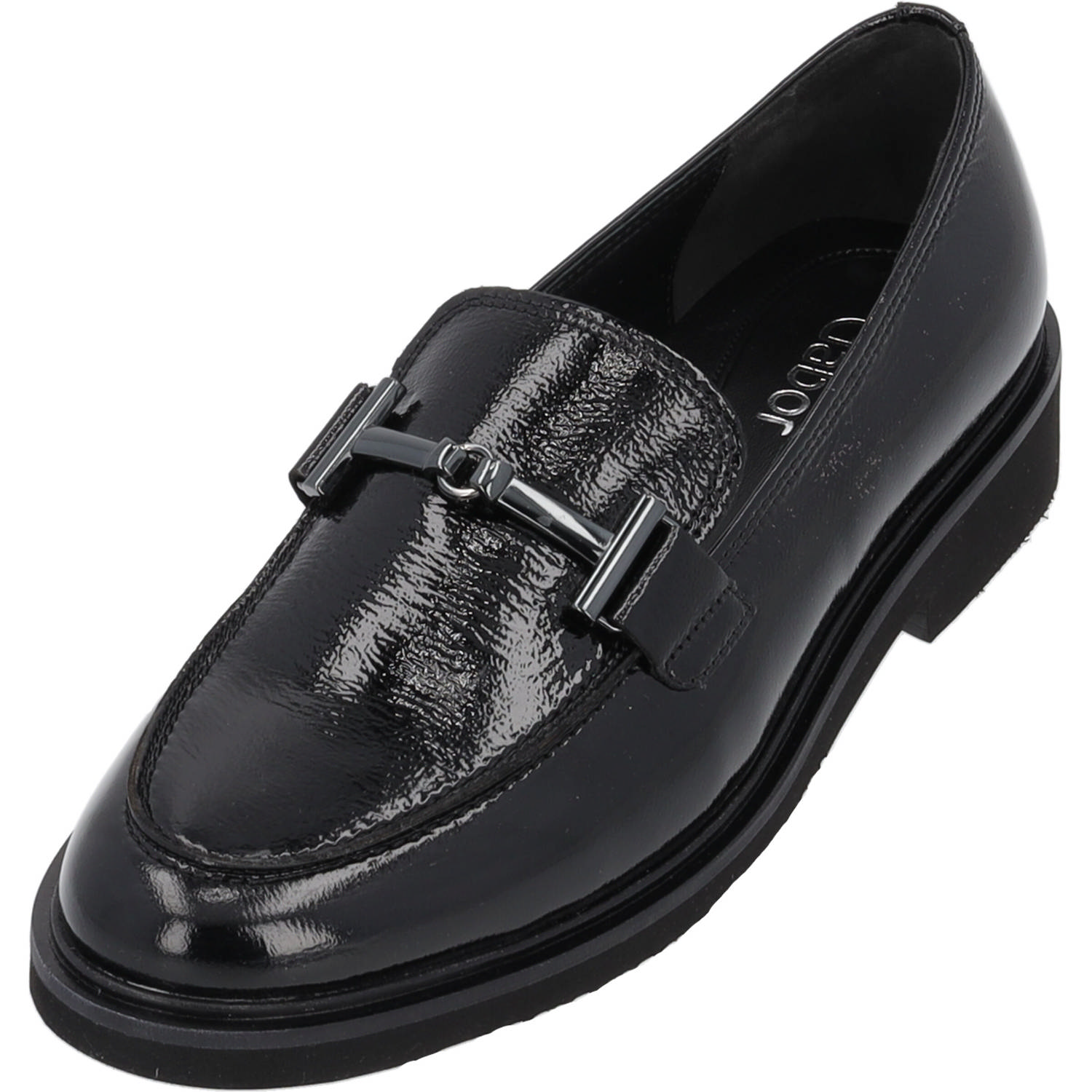 Gabor 35.211, Mokassins, Damen, schwarz(altsilber)