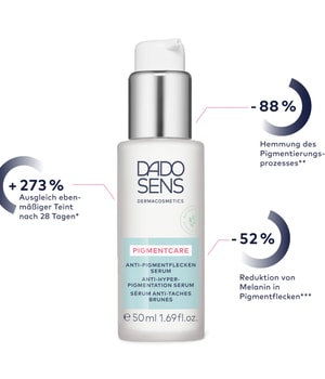 Dado Sens Pigmentcare Anti-Pigmentflecken-Serum Gesichtsserum-50 ml
