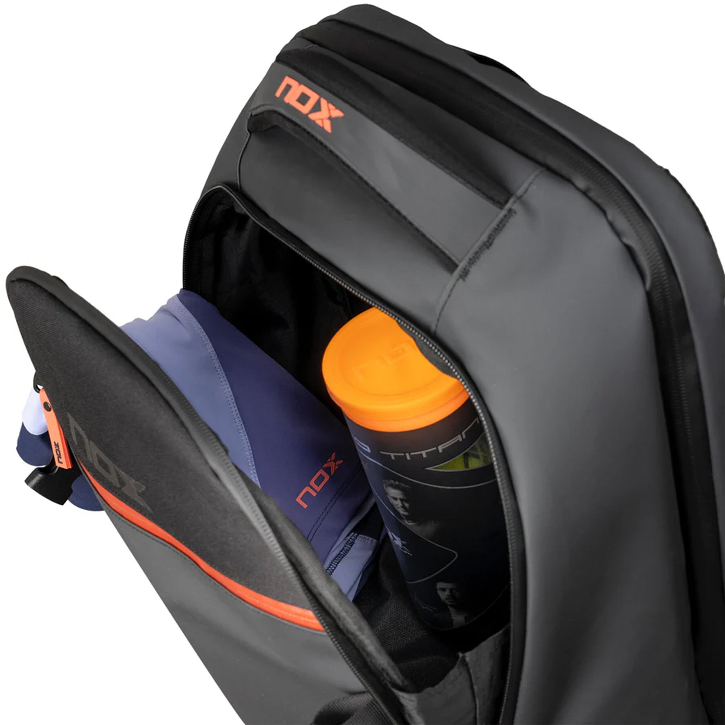 Open Series Rucksack - Schwarz, Orange