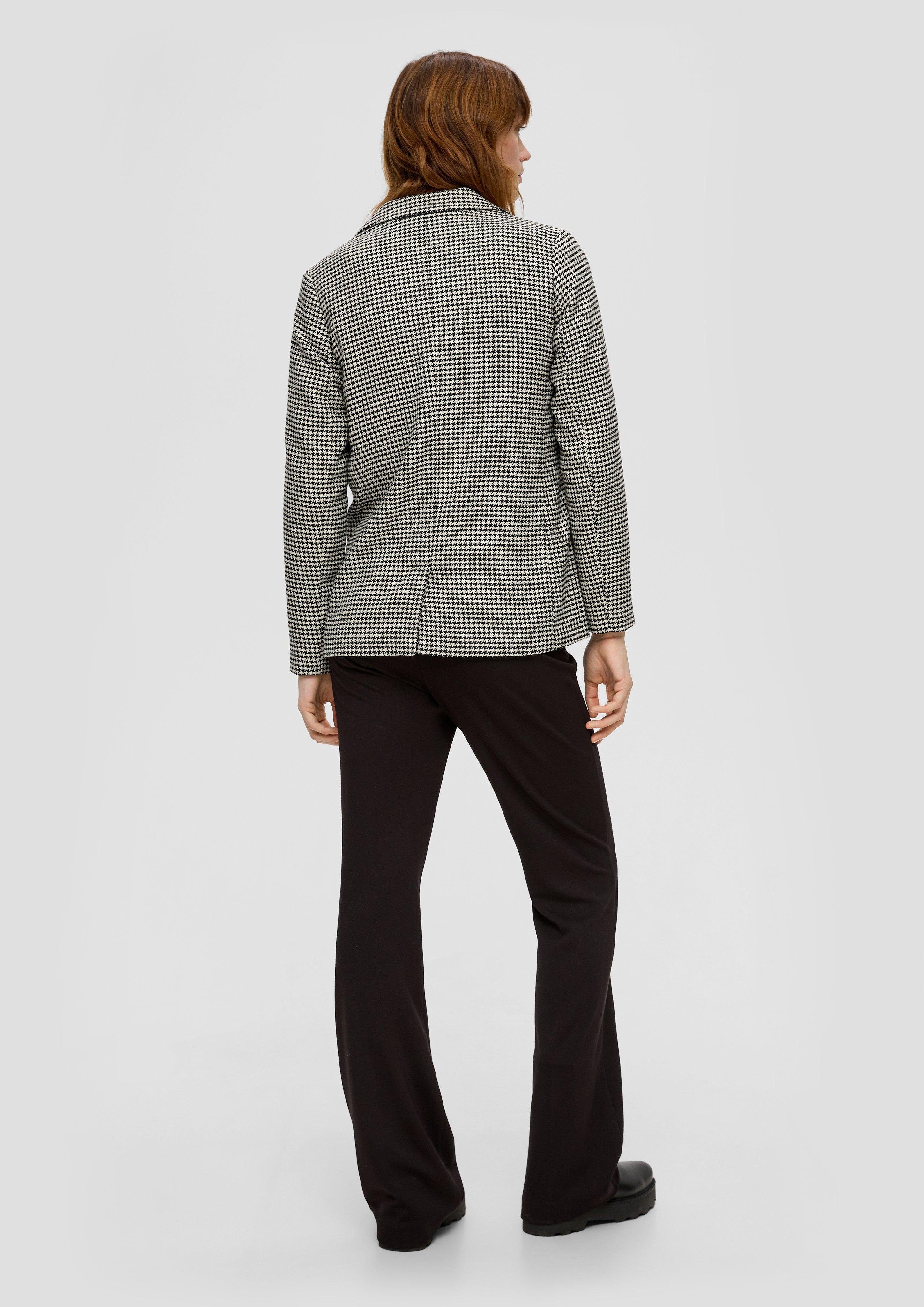 s.Oliver Jackenblazer Twill-Blazer mit Viskose