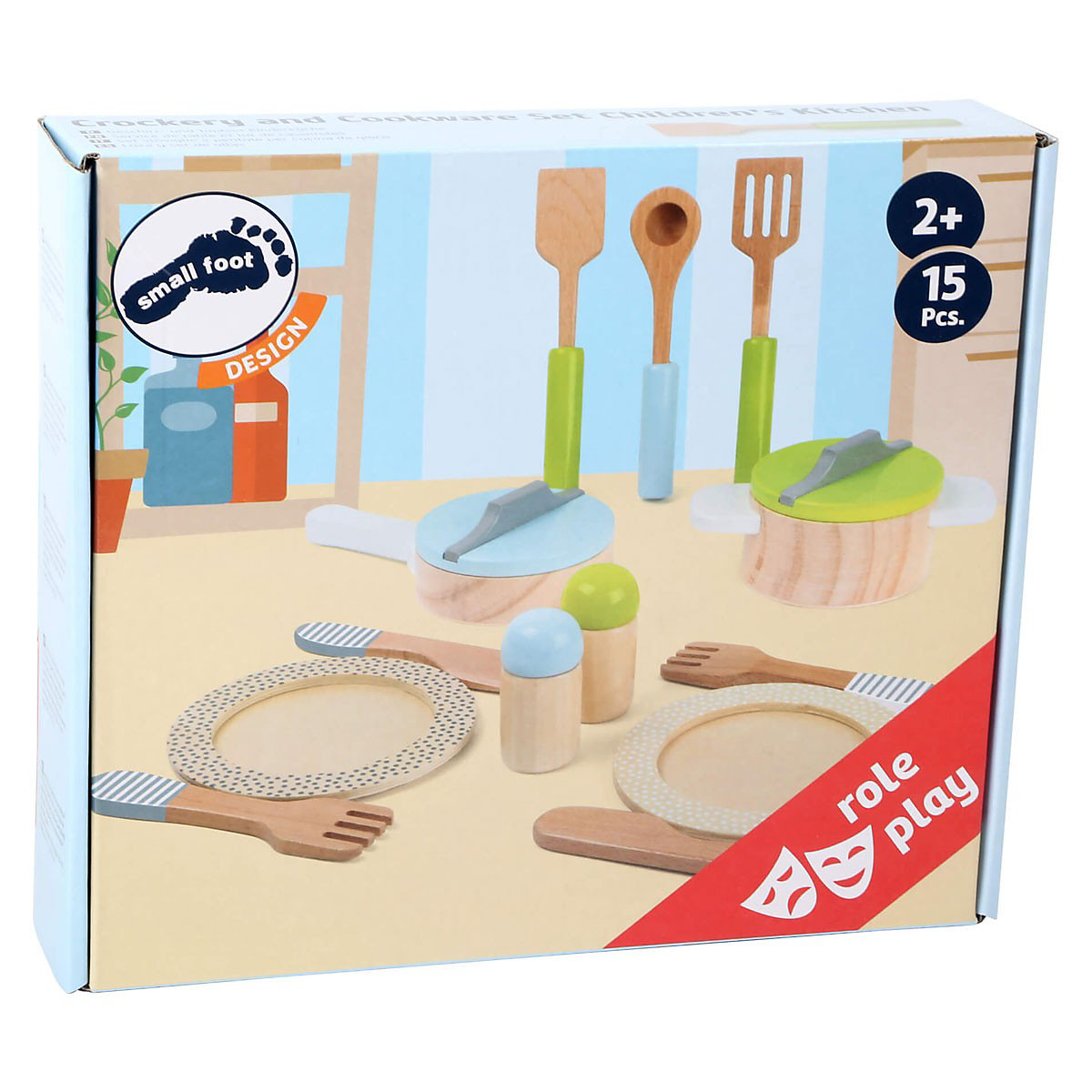 Geschirr- und Topfset Kinderküche
