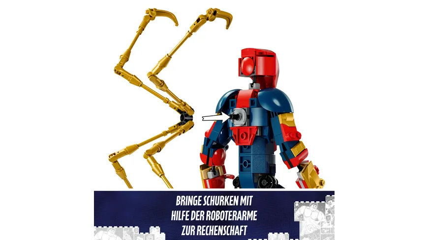 LEGO Marvel 76298 Iron Spider-Man Baufigur