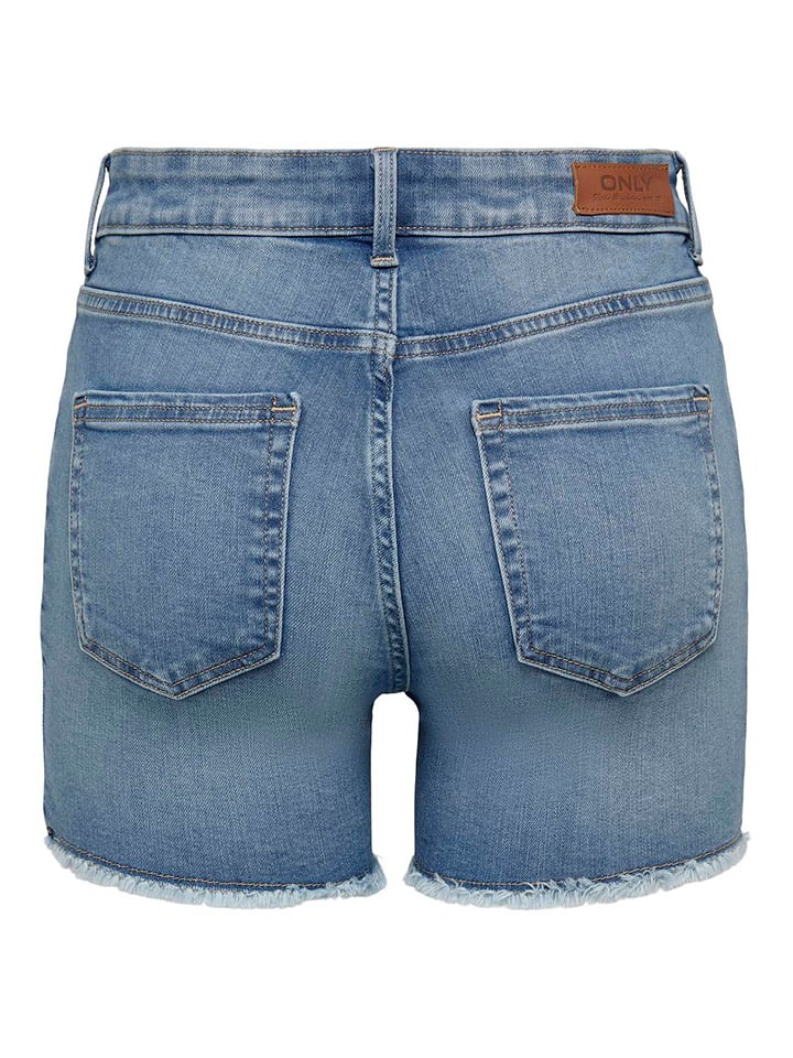ONLY Jeans-Shorts in Blau günstig kaufen