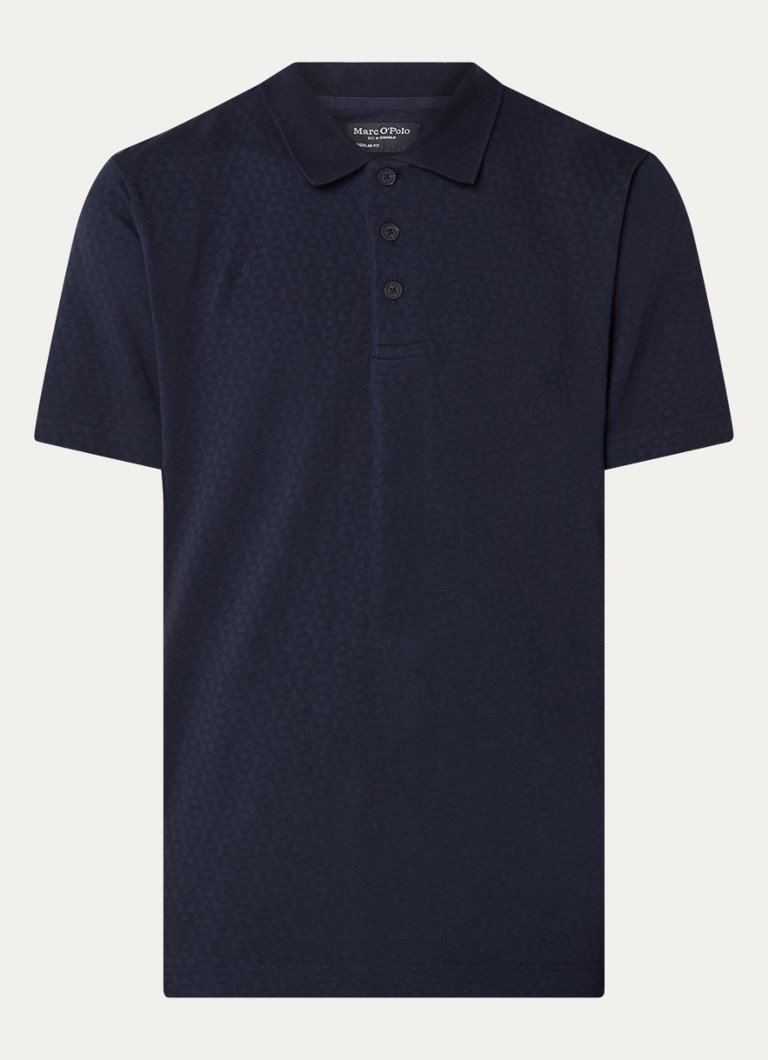 Tricou polo Marc O'Polo din bumbac organic piqué, croială regulată