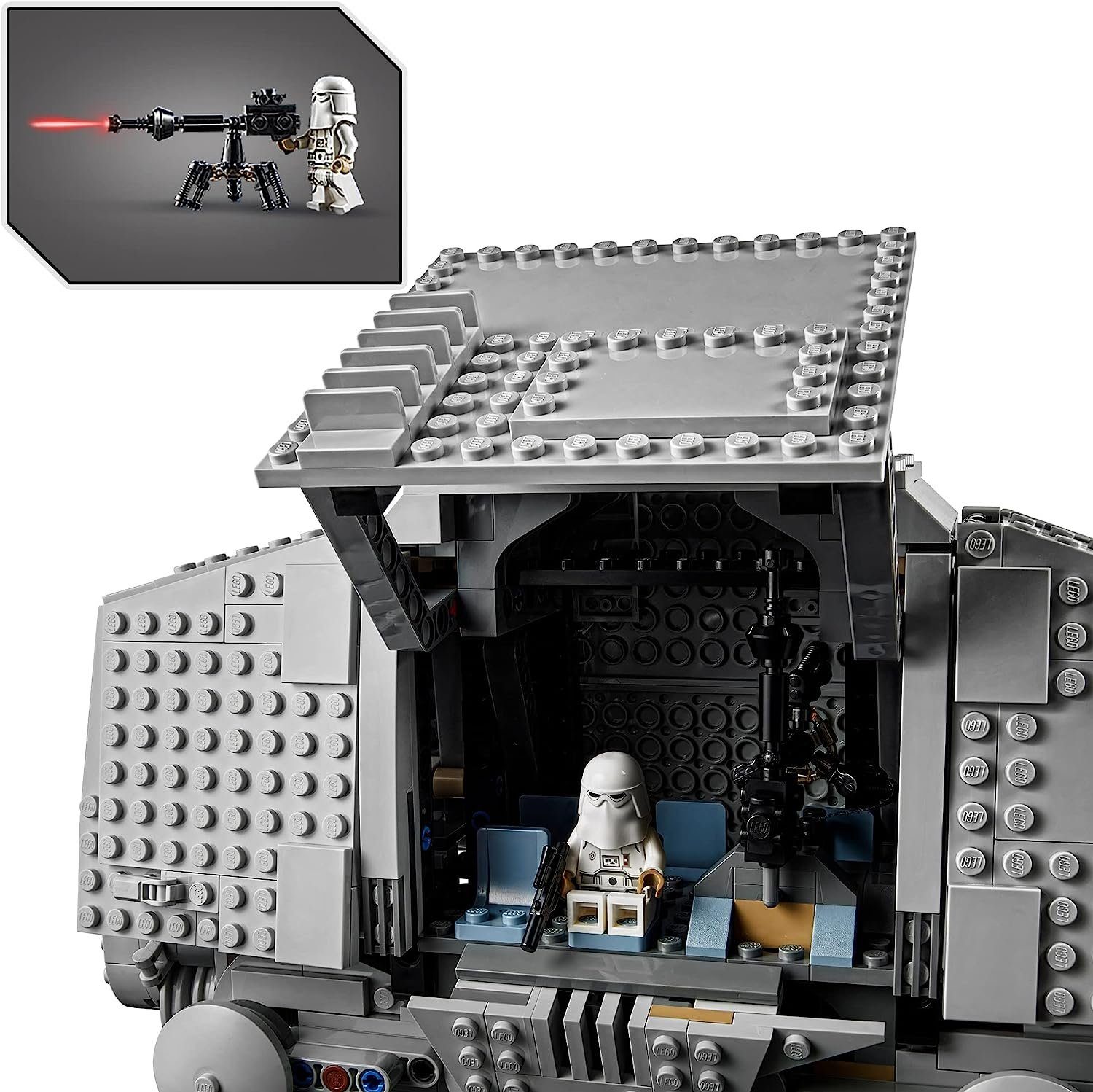 LEGO® Spielbausteine Star Wars AT-AT Walker (75288), (Bauset, 1267 St), Set zum 40. Jubiläum für Kinder und Erwachsene