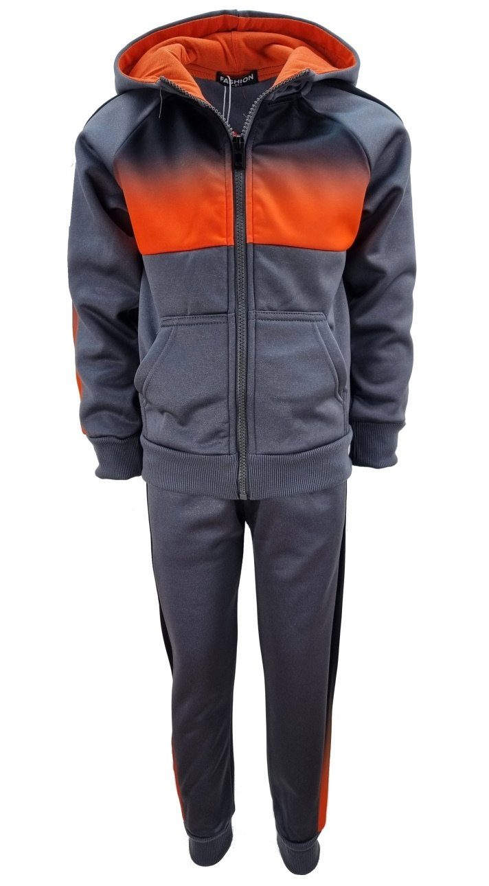 Fashion Boy Trainingsanzug Jogginganzug Freizeitanzug Jogginganzug Jungen leicht gefüttert, JF40
