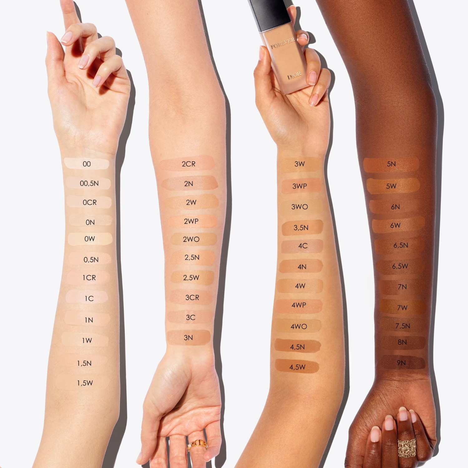 DIOR Matte Foundation - Трајност 24 сата - Отпоран на пренос - Чиста формула