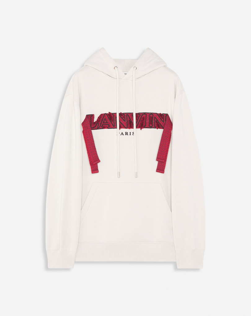 HOODIE OVERSIZE BRODÉ LANVIN CURB LACE
