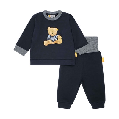 Set Hose+Sweatshirt, dunkelblau für Jungs