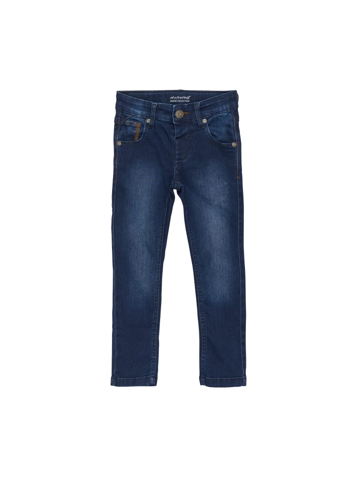 Minymo 5-Pocket-Jeans MIJeans boy stretch slim fit - 5624  Jeanshose mit Eingrifftaschen in Blau günstig kaufen