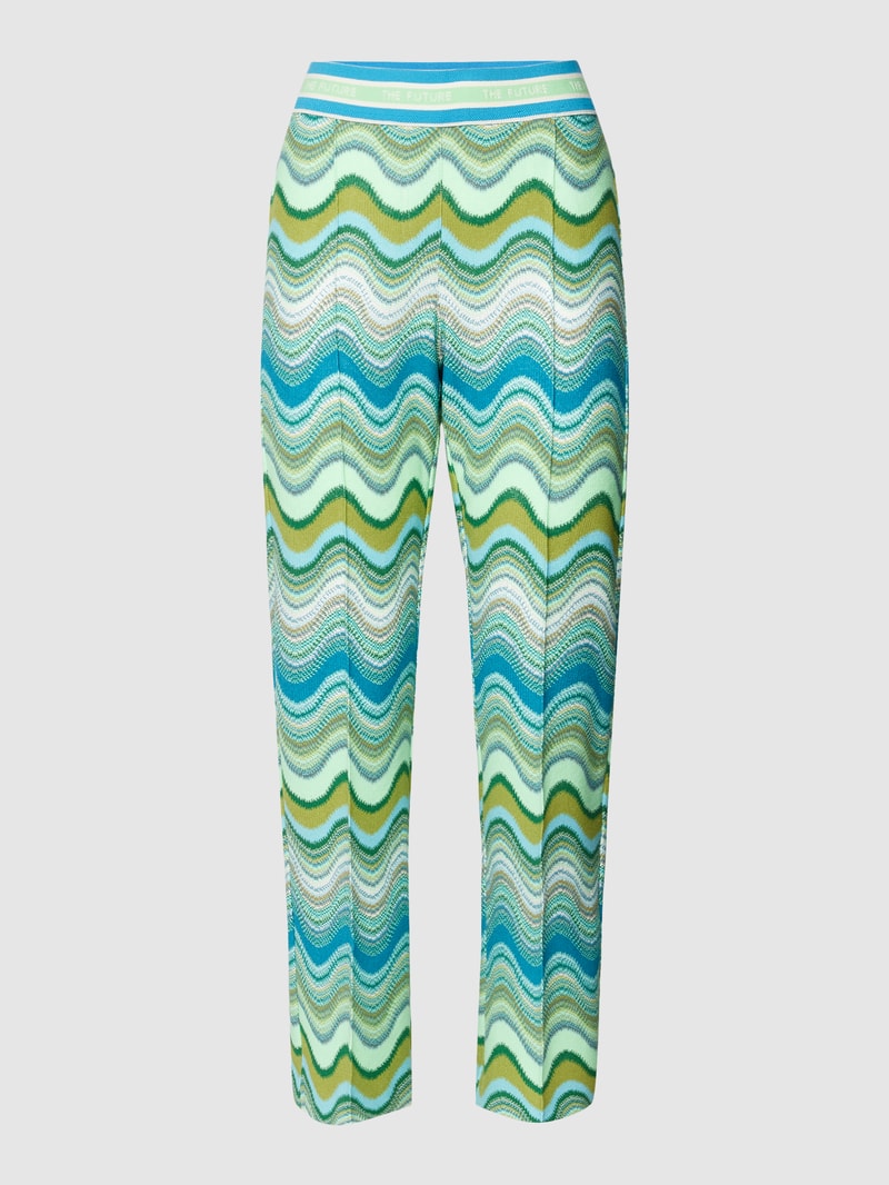 Hose in Strick-Optik Modell 'Rainee' in mint
