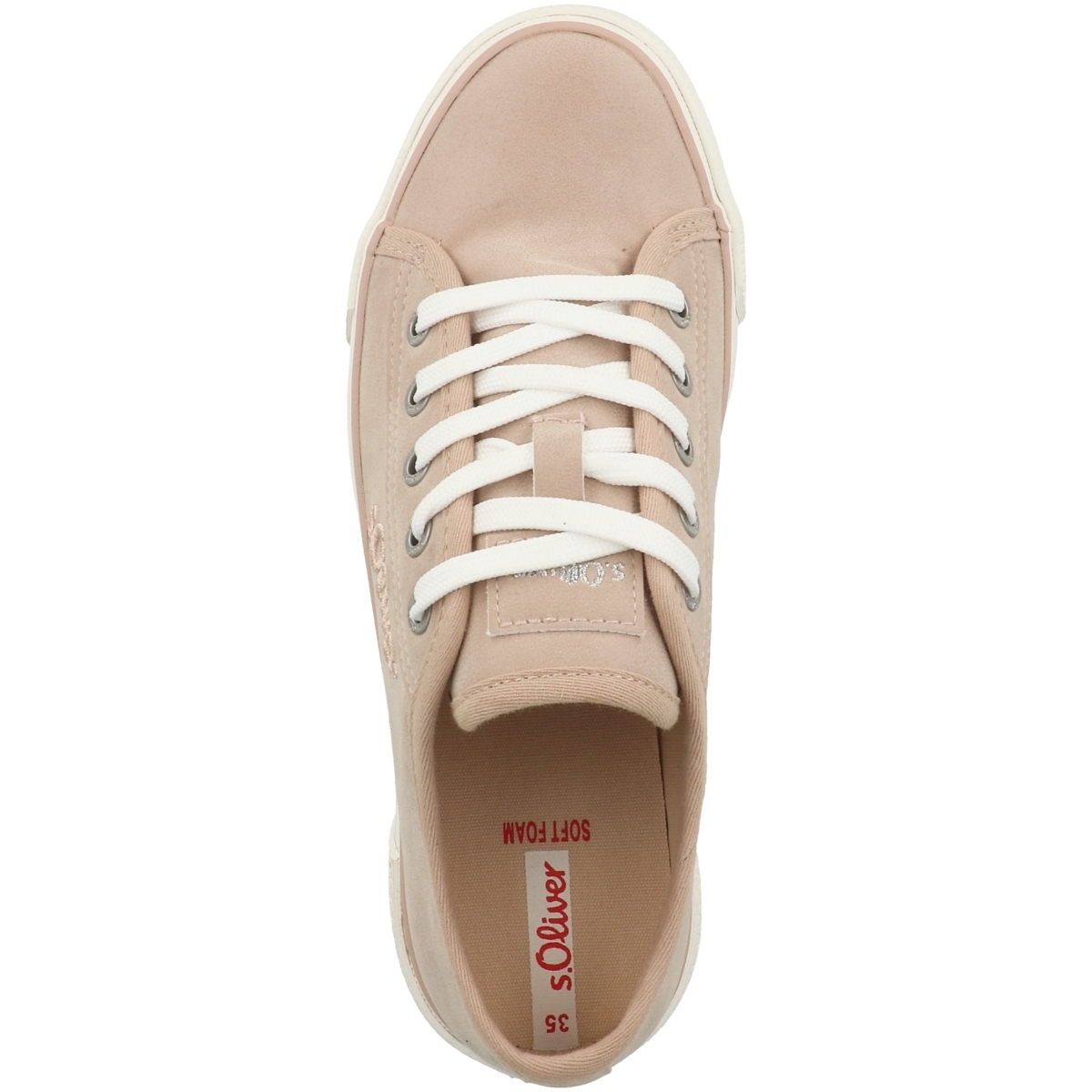 s.Oliver Soft Foam Sneaker Low rosa