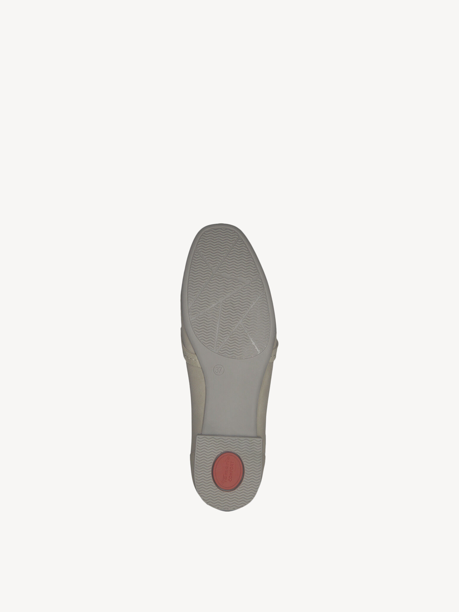 Slipper en cuir - beige