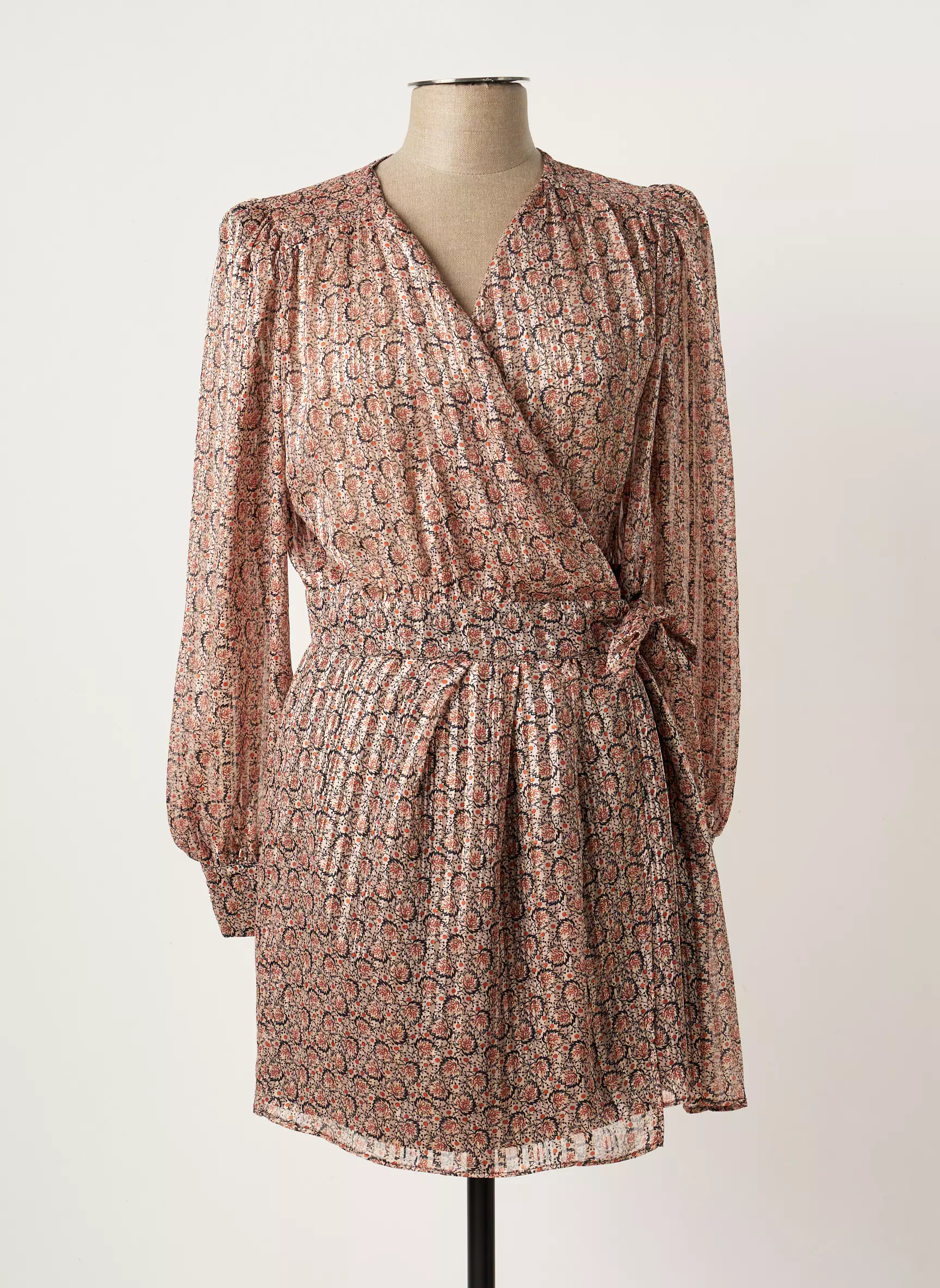 Morgan Robes Courtes Femme couleur beige