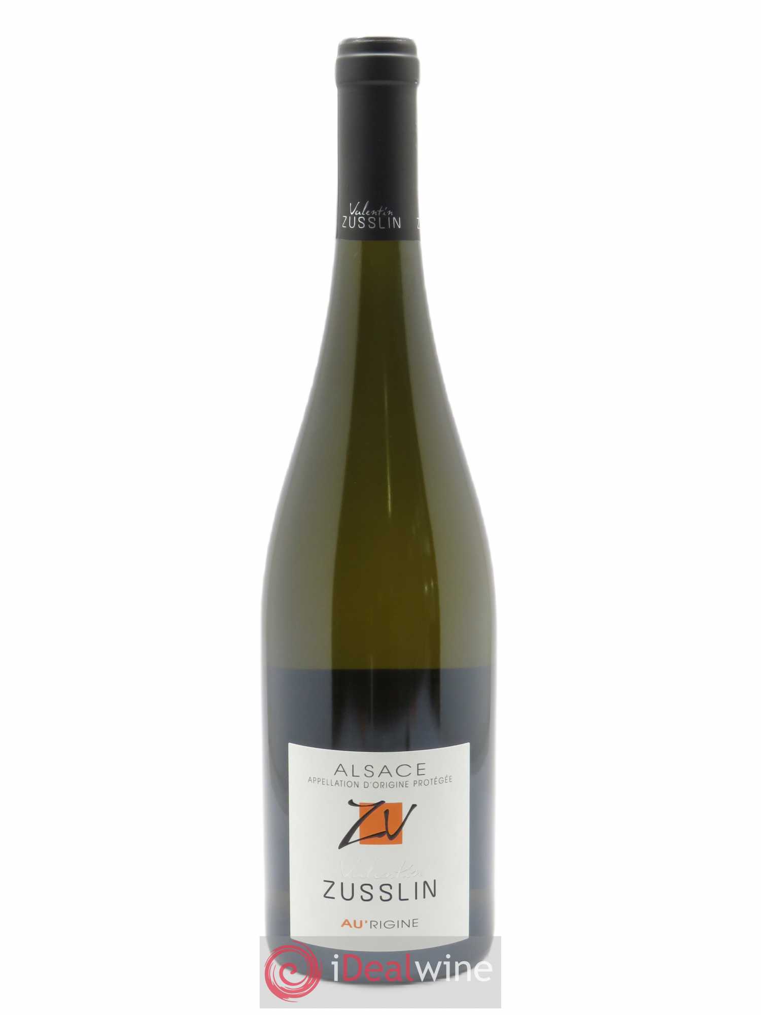 Alsace AU'rigine Valentin Zusslin (Domaine)  2019 - Lot de 1 Bouteille