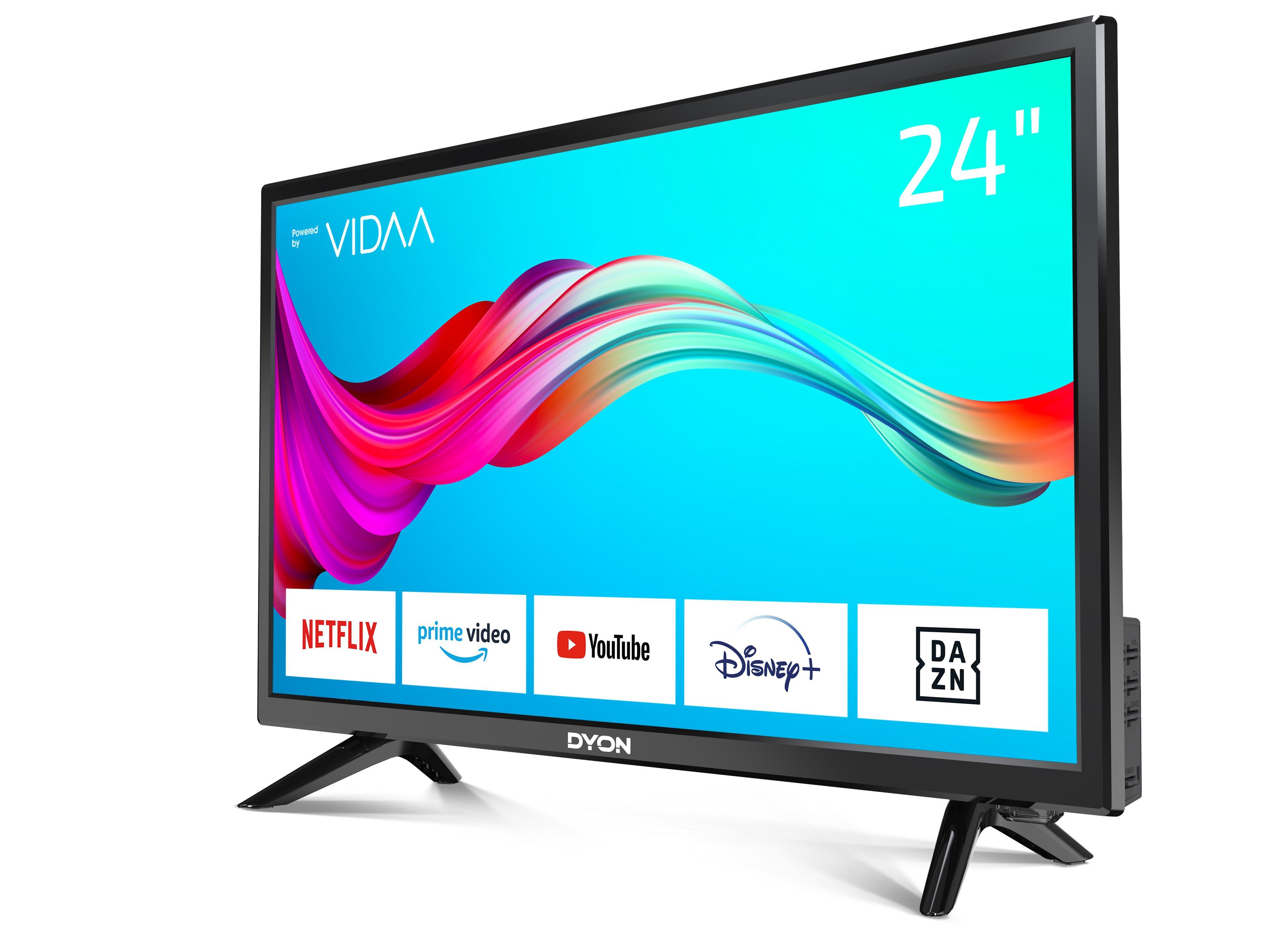 Dyon Smart 24 VX LED-Fernseher (60 cm/24 Zoll, HD-Ready, Smart-TV)