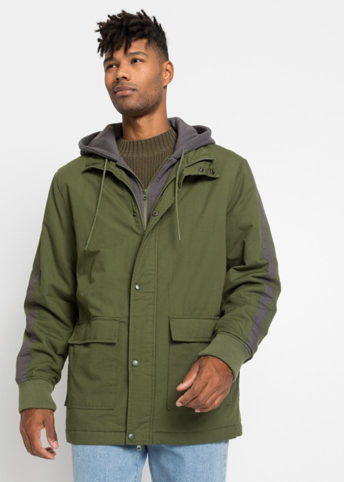 Winterjacke in 2 in1 Optik