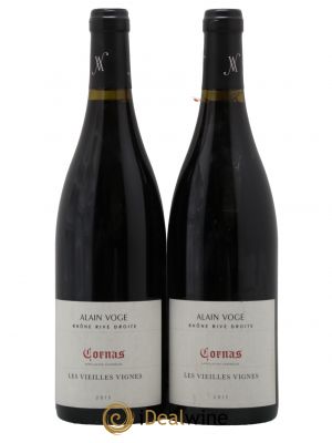 Cornas Les Vieilles Vignes Alain Voge (Domaine)  2015 - Lot de 2 Bouteilles