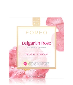 FOREO Ufo Mask Bulgarian Rose Gesichtsmaske-6x6 g