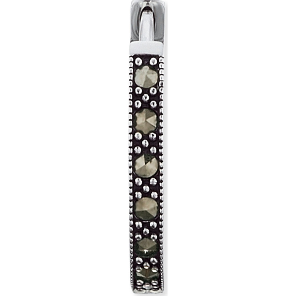 Engelsrufer Créoles 925 Argent, Gemme Boucles d'oreilles