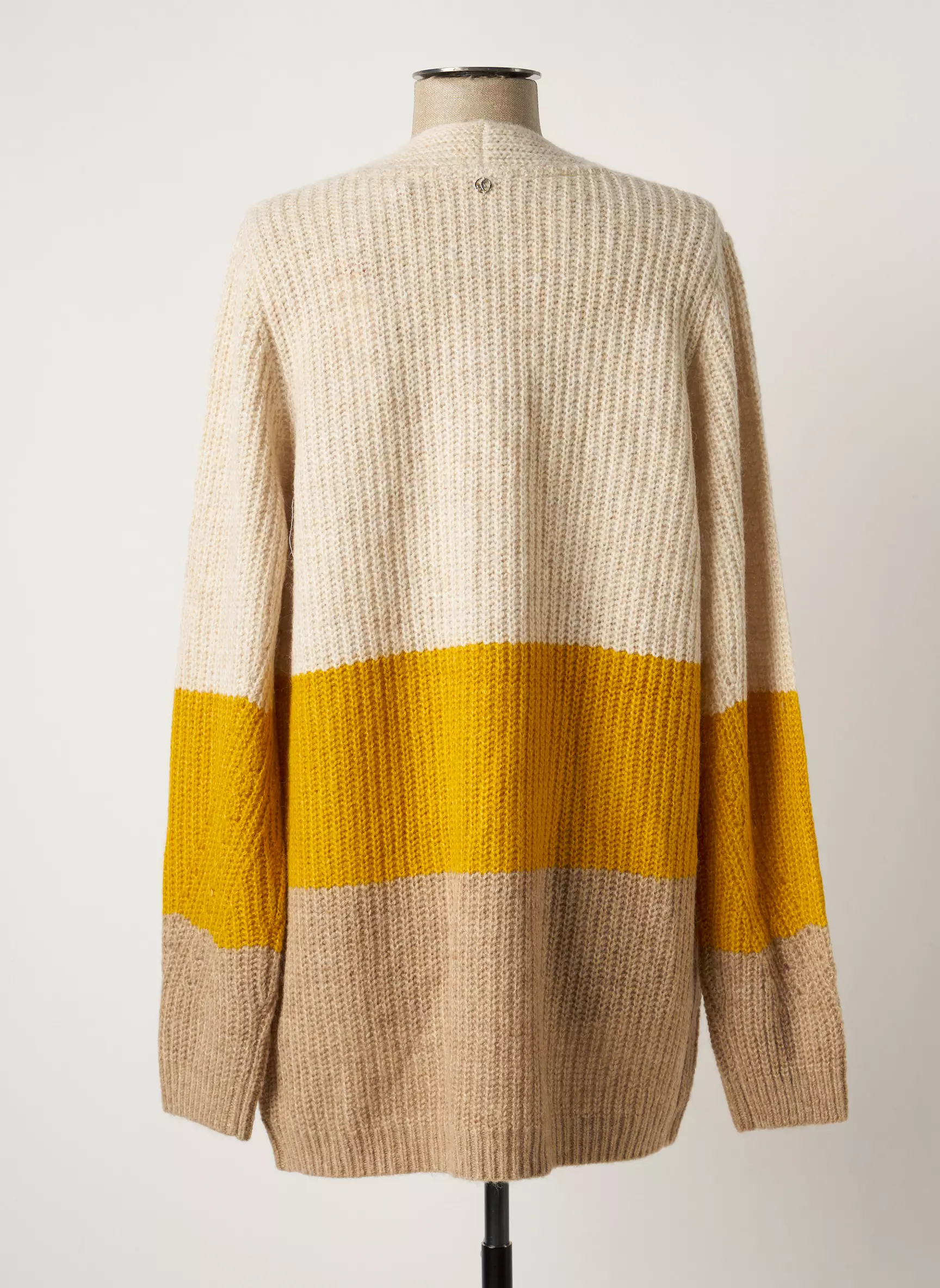 S Oliver Cardigans Femme couleur beige