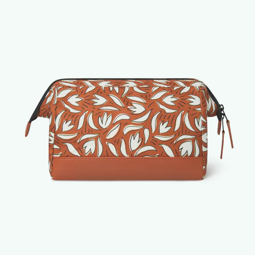 Sumatra camel toiletry bag