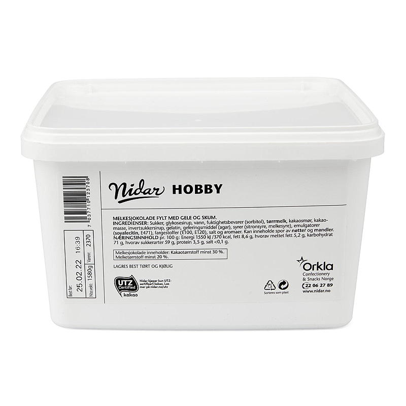 KnallGodt Hobby bit 1,58 kg