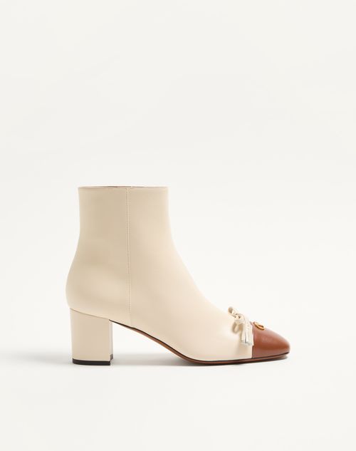 Bota de cano curto Valet Du Roi 60mm em couro de cabra