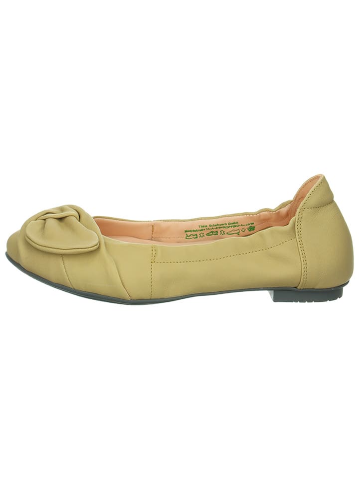 Think! Leder-Ballerinas 