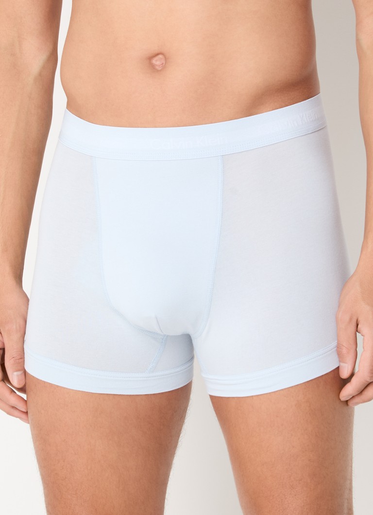 Calvin Klein Cotton Stretch boxer shorts with logo waistband in a 5-pack