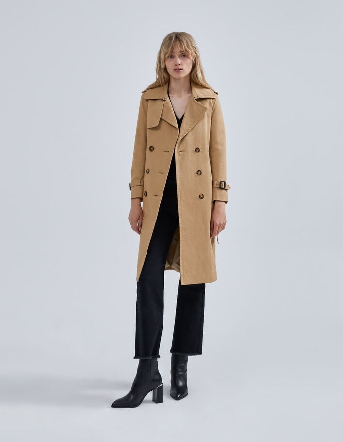 Trench beige Femme