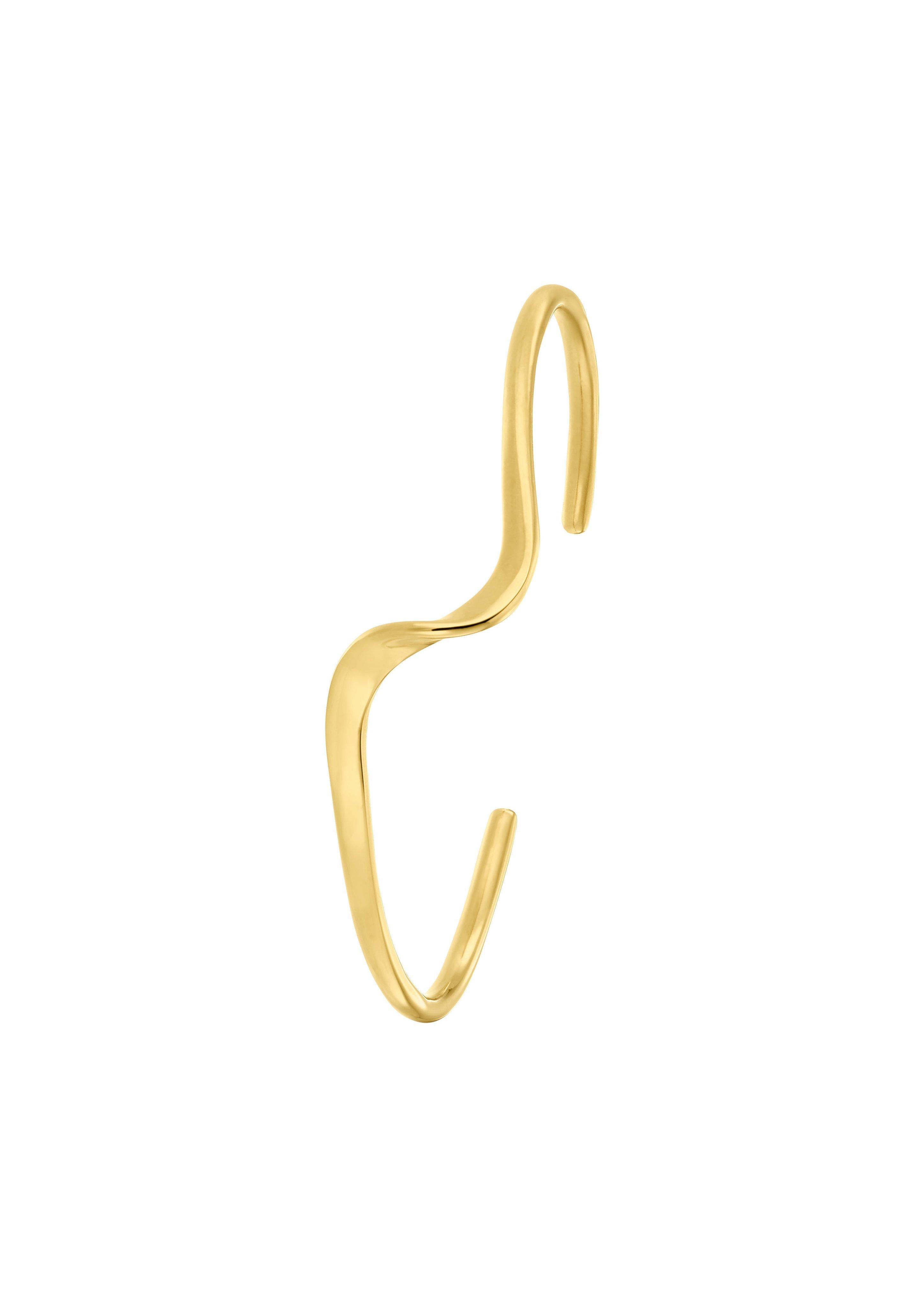 Geschwungenes Edelstahl-Armband  6009598-19B0