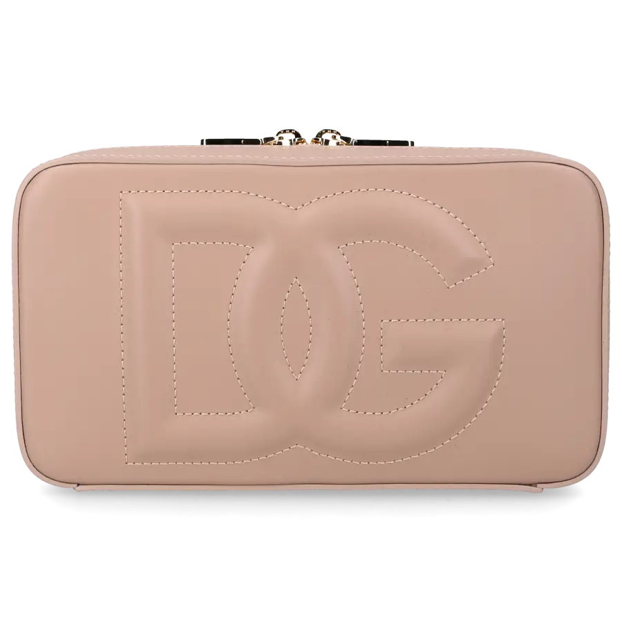 Dolce & Gabbana - Schultertasche BAG CAMERA Kalbsleder - beige