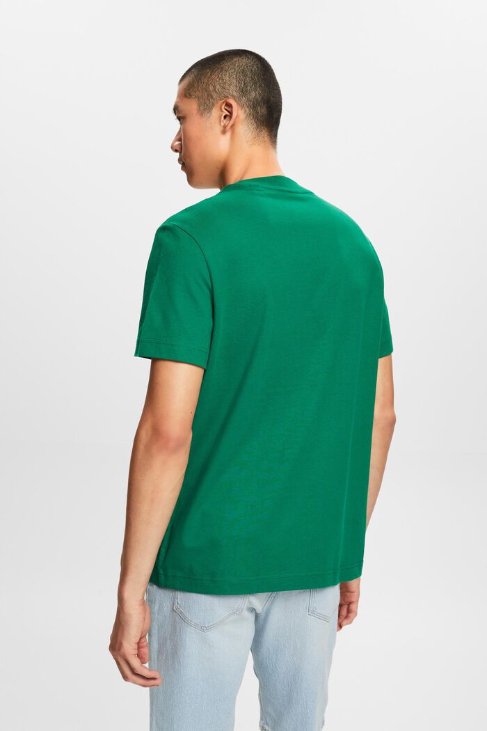 Baumwoll-T-Shirt mit Logoprint