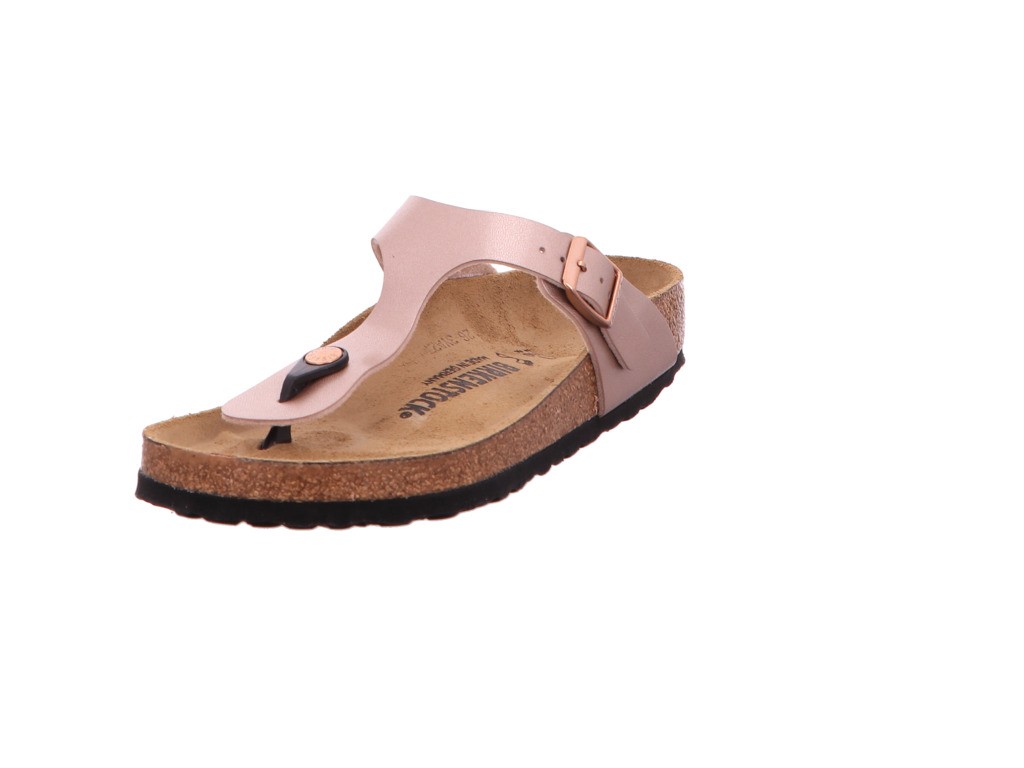 BIRKENSTOCK Klassische Sandalen silber Gizeh BF Copper