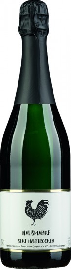 Sekt Hausmarke halbtrocken - Weinhaus Franz Hahn
