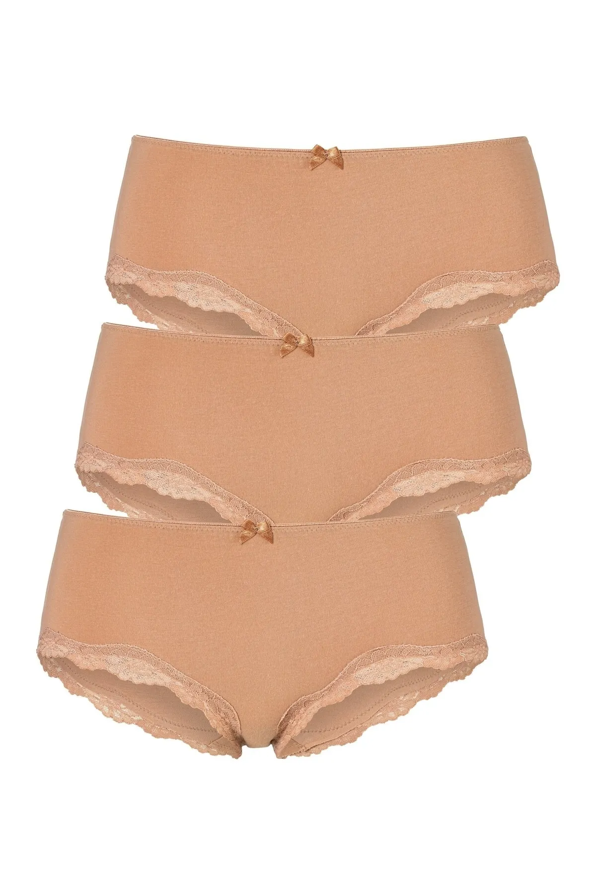 LASCANA  Unterhosen - Beige - Unifarben